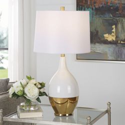 Two Toned Ceramic Table Lamp