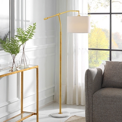 Marble base deals floor lamp