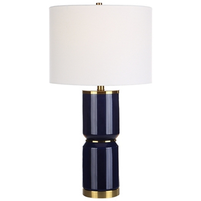 Royal Blue Ceramic Table Lamp