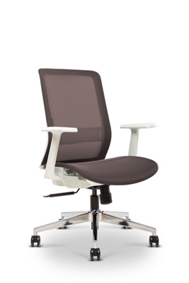 Copper Task Chair W/Fixed Arms and Mesh Seat