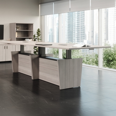 Shop the best height-adjustable tables at National Business Furniture, designed for ergonomic comfort and workspaces.