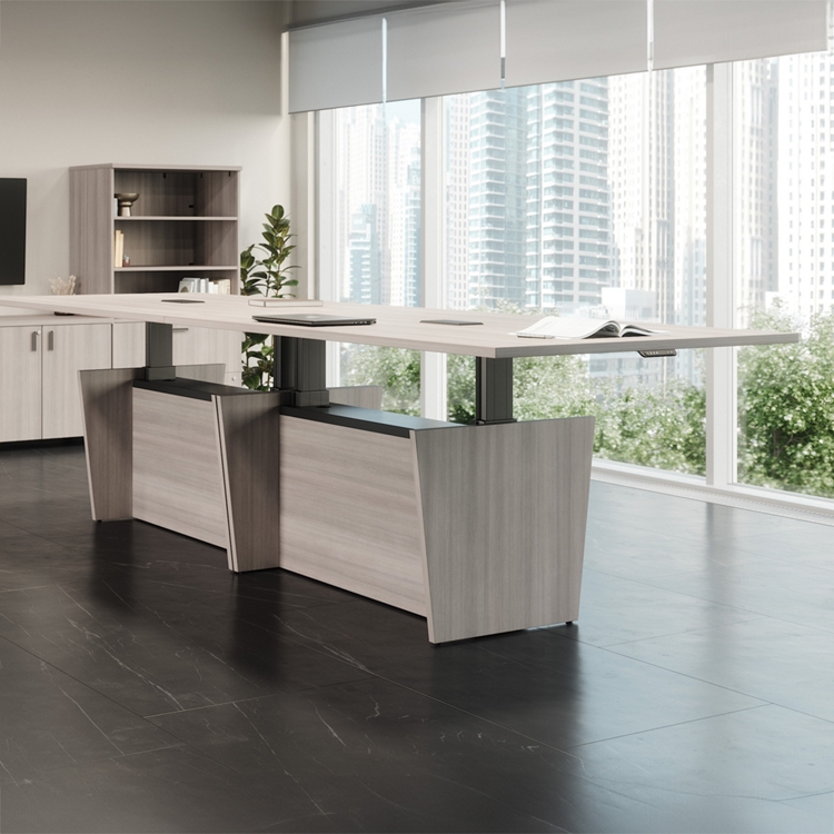 Shop the best height-adjustable tables at National Business Furniture, designed for ergonomic comfort and workspaces.