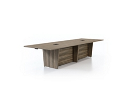 Vanguard 14’ Adjustable-Height Conference Table – 168"Wx46"D