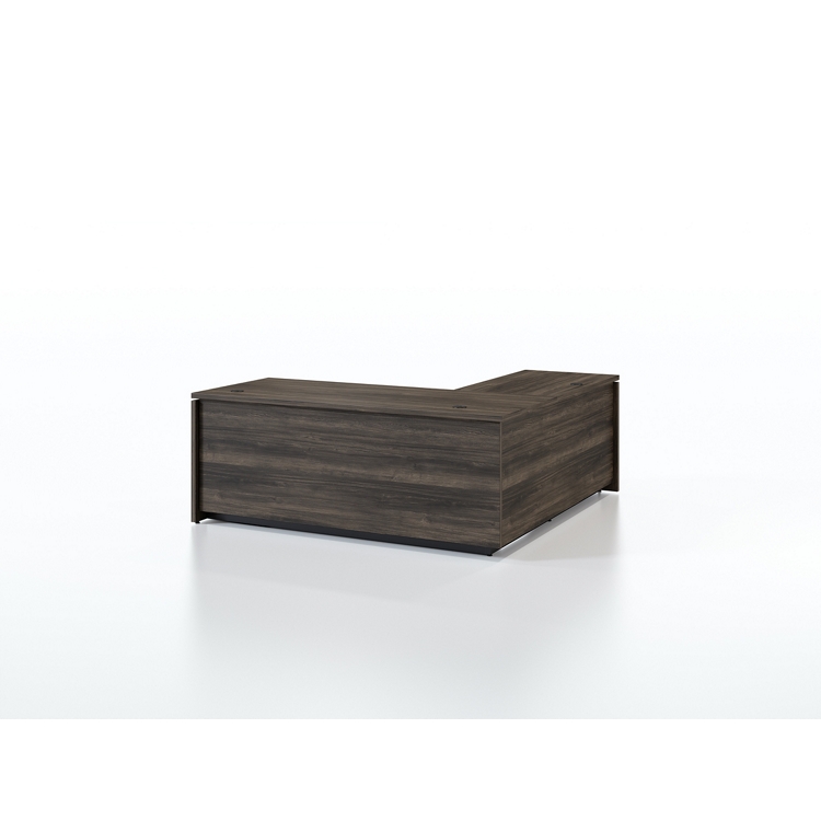 Vanguard 66” Adjustable-Height L-Desk w/ Left Return – 66