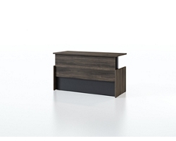 Vanguard 72” Adjustable-Height Executive Desk – 72"Wx30"D