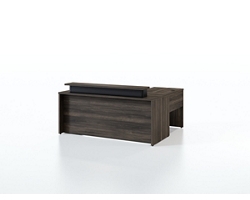 Vanguard 66” Reversible Reception L-Desk – 66"Wx60"D