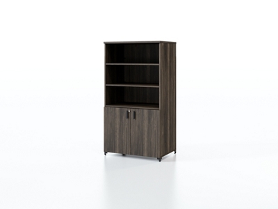 Vanguard Bookcase with Lower Doors – 66"H