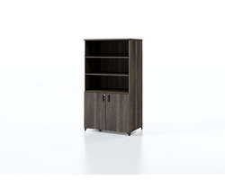 Vanguard Bookcase with Lower Doors – 66"H