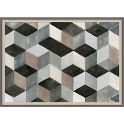 Hexagon Shuffle Wall Art - 54.25"x39.25"