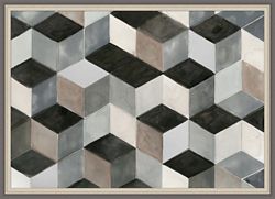 Hexagon Shuffle Wall Art - 54.25"x39.25"