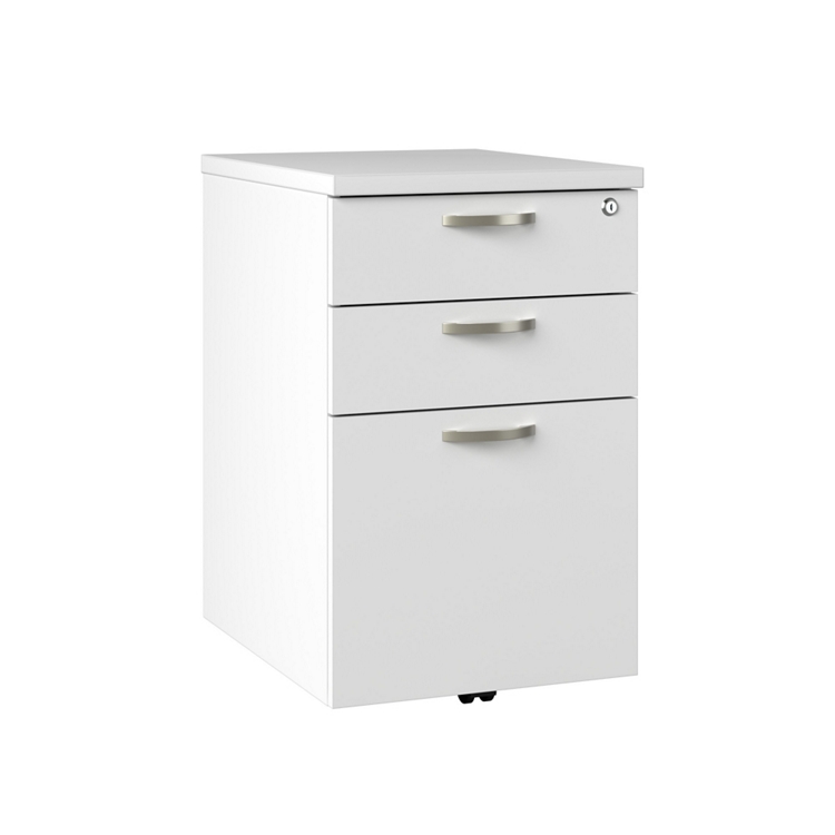 HOMCOM 3 Drawer Mobile File Cabinet, Rolling Printer Djibouti
