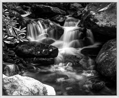 Peaceful Mountain Stream - 34"W x 28"H