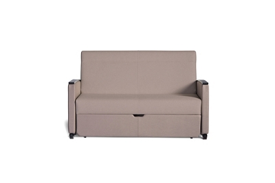 Logic Vinyl Pull-Out Double Sleep Healthcare Sofa