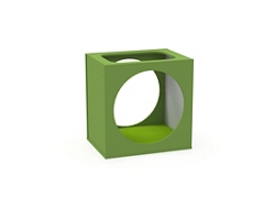 Reading Fort with Soft Seating and Markerboards
