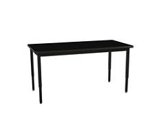 Adjustable Height Laminate Lab Table with Armor Edge 24" x 54"