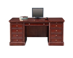 Double Pedestal Desk - 68"W