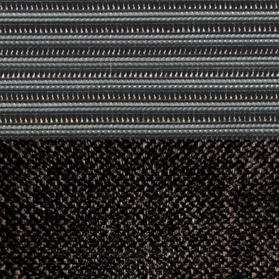 Black Fabric/Black Mesh