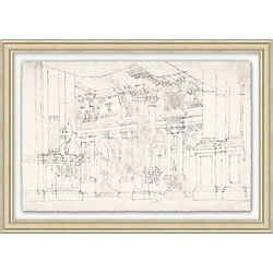 The Great Hall Design Wall Art - 17.75"x12.75"