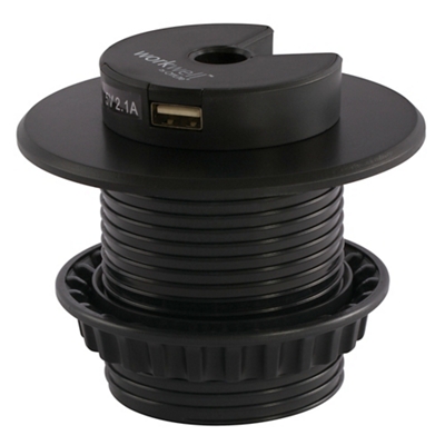 usb desk grommet