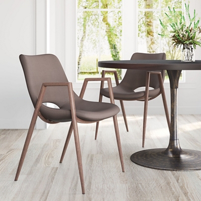Desi Upholstered Dining Chair - Set of Two