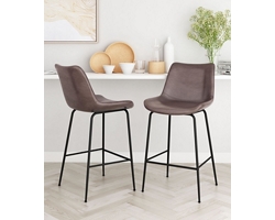 Byron Upholstered Counter Stool