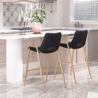 Desi Upholstered Counter Stool