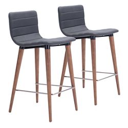 Jericho Fabric Counter Stool - 2 Pack