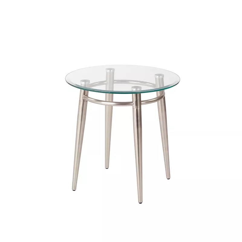 Round-shape side and accent tables.