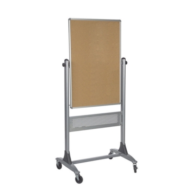 Blackboard / cork board, metal frame, cm 45x30 - E-line