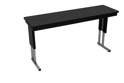 Adjustable Height Folding Leg Seminar Table - 60" x 24"