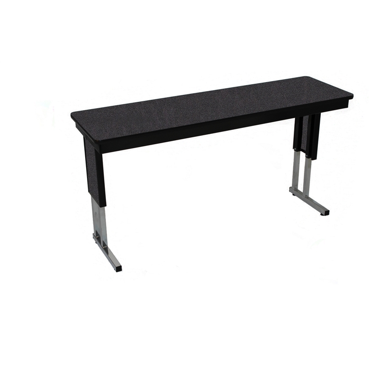 3点コウンタテーブルとコウンタチェア Adjustable Height Folding Leg Seminar Table - 60