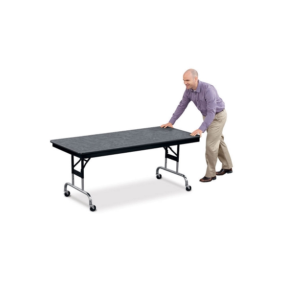 Mobile folding table discount