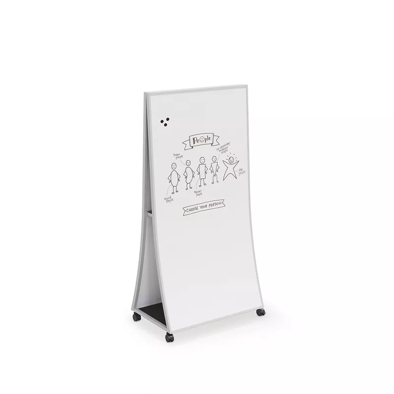 Boards with two, usable sides for office and classroom spaces.
