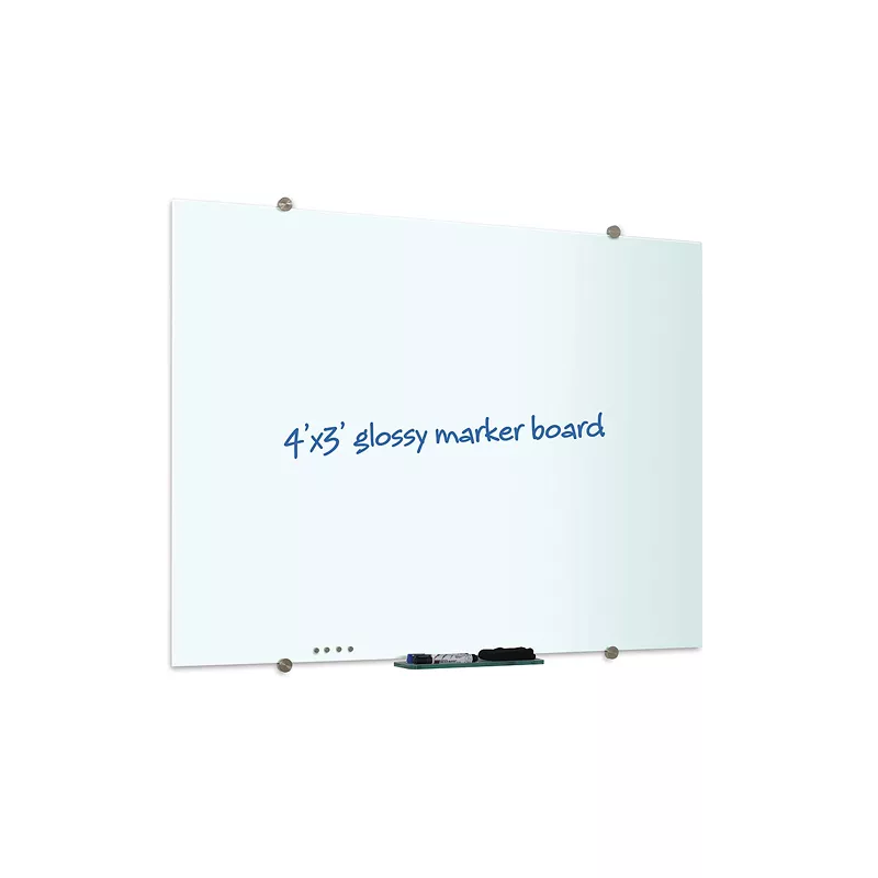Boards that are dry-erase for office and classroom spaces.