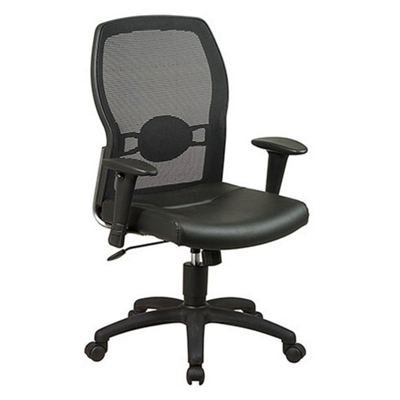 Work Smart Executive Mesh-Back Office Chair