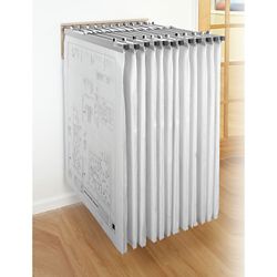 Wall Rack for Large Document Storage