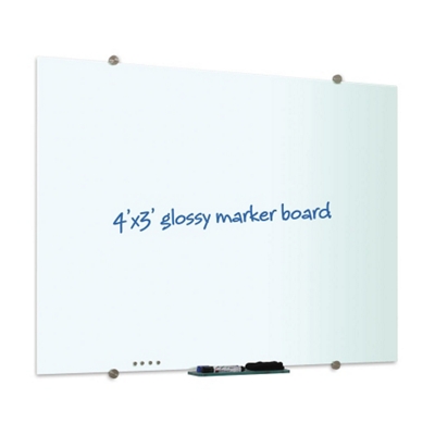 4' x 3' Glass Marker Board by MooreCo