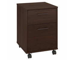 Key West Two Drawer Mobile Pedestal - 15.5W x 22"H