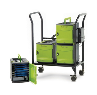Tech Tub2 Electronic Storage Trolley - Holds 24 Devices