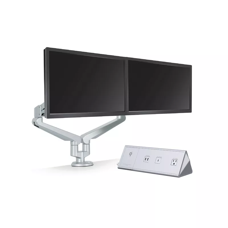 computer, charging and desk accessories