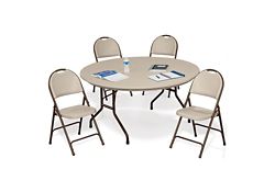 Lightweight Folding Table and Chair Set