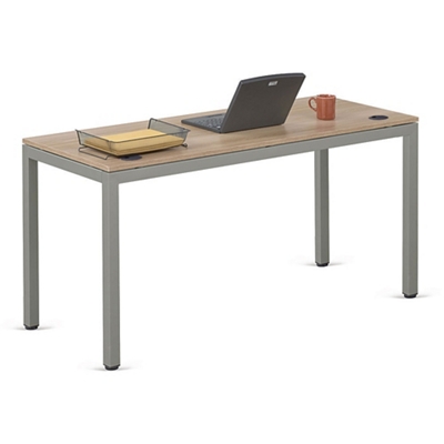 At Work Writing Desk 72W x 24D w/ Modesty Panel by NBF Signature Series