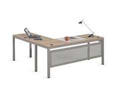 At Work Reversible L-Shaped Desk - 72"W x 72"D