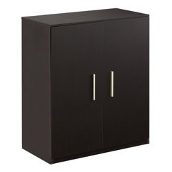 At Work Storage Cabinet with Wood Doors