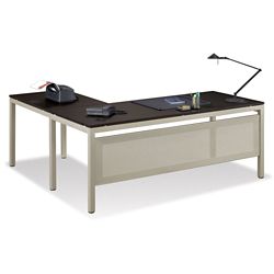 At Work 72"W x 60"D Reversible L-Shaped Desk