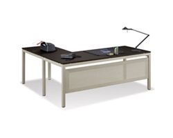 At Work 72"W x 60"D Reversible L-Shaped Desk
