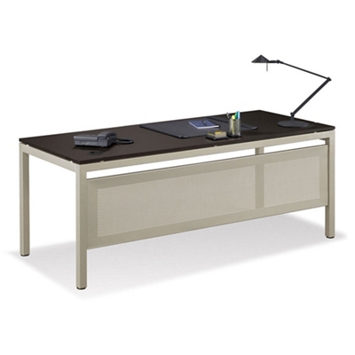 At Work 72"W x 30"D Table Desk with Modesty Panel
