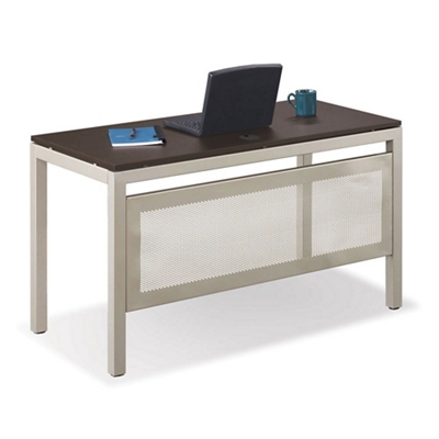 Table Desk with Modesty Panel