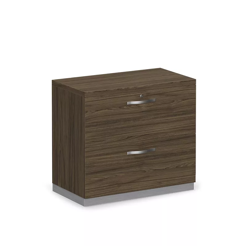Lateral filing cabinet for office.