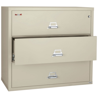 Three Drawer Fireproof Lateral File - 38"W